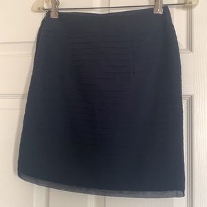 H&M Navy Elegant short skirt. Size 2.